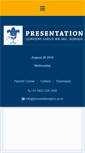 Mobile Screenshot of presentationghss.ac.in